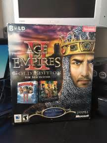 Macintosh Age Of Empires 2 Gold Edition Big Box Charity Shop Find