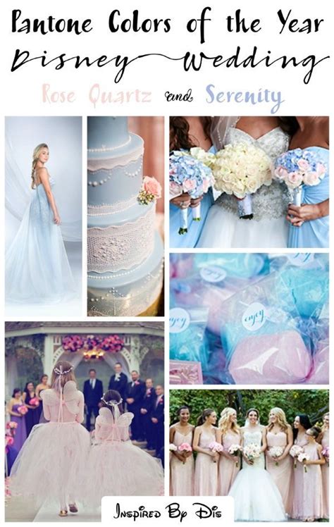 2016 Pantones Colors Of The Year Are Perfect For Disney Weddings