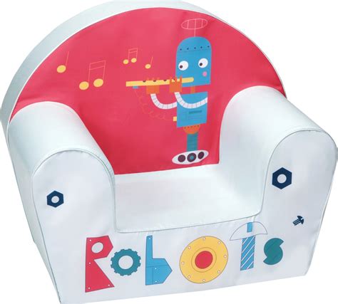 Παιδική Πολυθρόνα Robots Με Μπράτσα Πολύχρωμο Dt8 1995 Skroutzgr