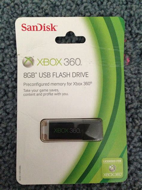 Xbox 360 8 Gb Usb 20 Flash Drive By Sandisk Sdczgxb 008g A11