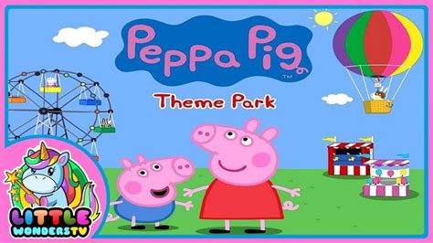 Peppa Pig Theme Park Full Game Play Best App Demo For Kids Peppa