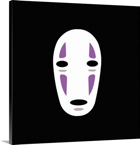 No Face Kaonashi Wall Art Canvas Prints Framed Prints Wall Peels