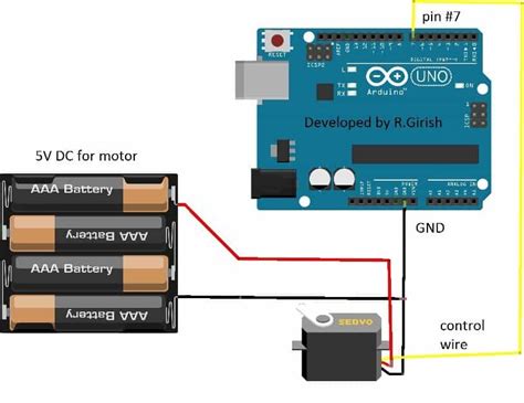 How To Interface Servo Motors With Arduino Homemade Circuit Projects
