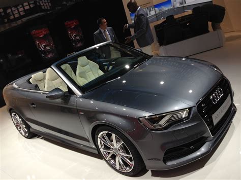 Changing your deductible will also affect. Audi A3 1.8 T quattro Cabriolet at #IAA 2013 in Frankfurt