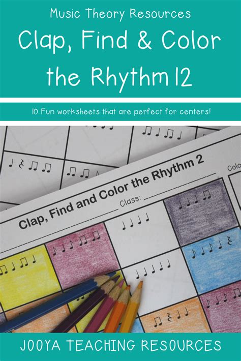 Try These 10 Fun Music Rhythm Theory Worksheets Included In Set 12 Are