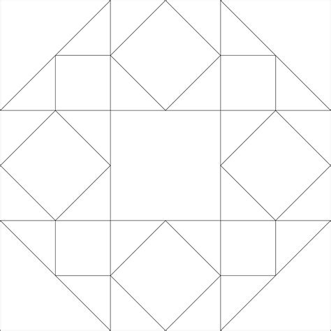 Printable Free Quilt Block Patterns
