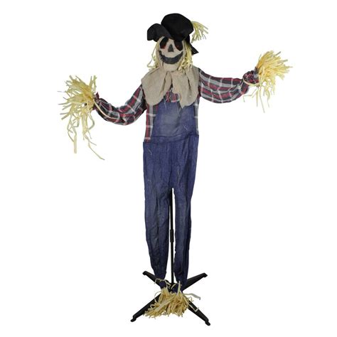 Find The 55ft Lighted Led Animated Halloween Scarecrow At Michaels