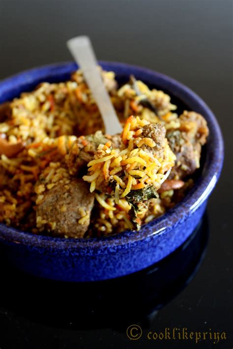 Cook Like Priya Hyderabadi Mutton Biryani Kachi Biryani Restaurant