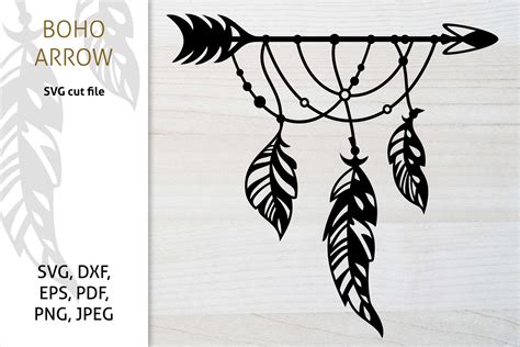 Indian Svg Dreamcatcher Svg Boho Arrow Svg Boho Svg I