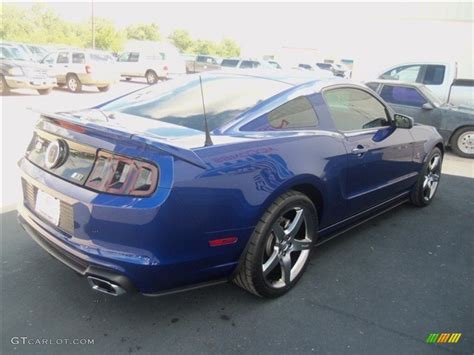 2013 Deep Impact Blue Metallic Ford Mustang Roush Stage 1 Coupe