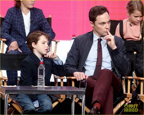 Young Sheldon Star Iain Armitage Reunites With Older Sheldon Jim