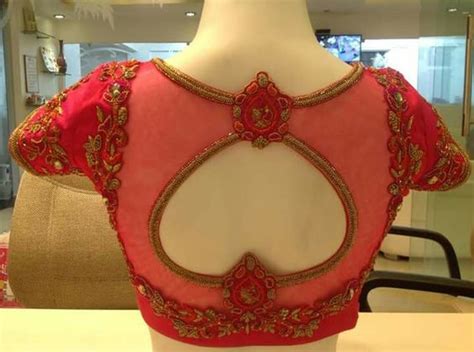 Beautiful Back Designs For Your Saree Blouses K4 Fashion