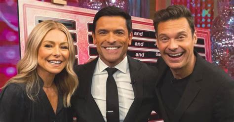 Mark Consuelos On Ryan Seacrests Touching T He Left Him