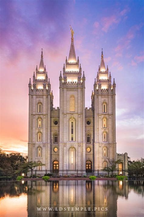 Salt Lake Temple Glimmer Of Hope Lds Temple Pictures Salt Lake City