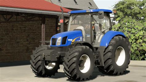 New Holland T6000 Series FS19 Mod Mod For Farming Simulator 19 LS