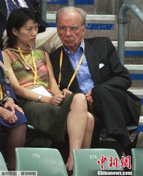 Ripest Murdoch With One Of His Many Wives Ching Chong Aka Wendi Deng