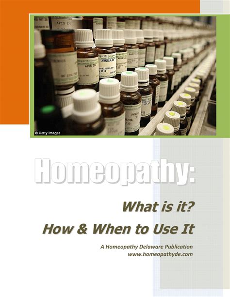 Newsletter Homeopathy Delaware