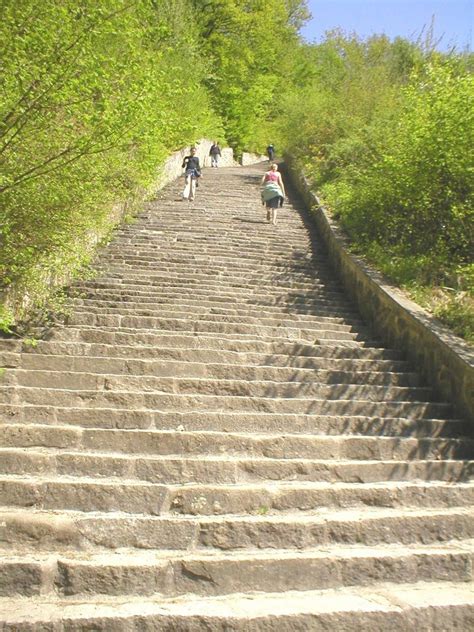 Imagine having that rock on your back and then having to wait patiently just for the chance to walk up the stairs and. The Infamous Mauthausen Stairs of Death | Amusing Planet