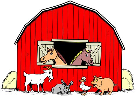 Farm Animals Cartoon Pictures