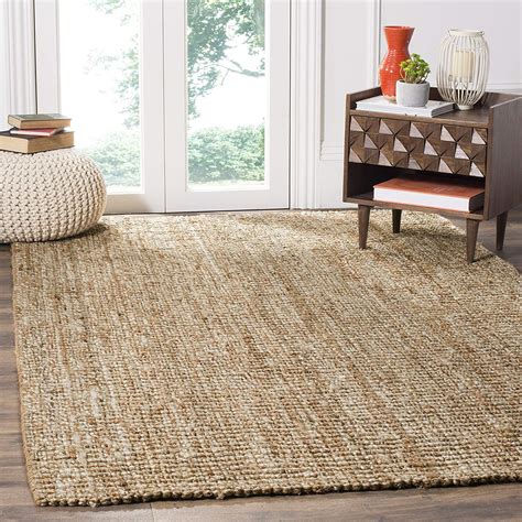 Safavieh Natural Fiber Collection Nf447n Hand Woven Natural And Ivory