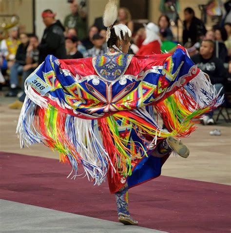 Fancy Shawl Dance Mimics A Butterfly Representing Natures Beauty My