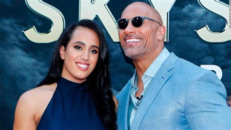 Dwayne The Rock Johnson Honored That His Daughter Simone Has Joined