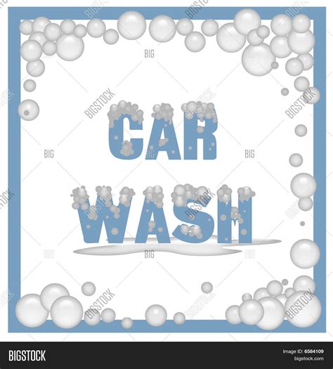 Soapy Car Wash Sign Image And Photo Free Trial Bigstock