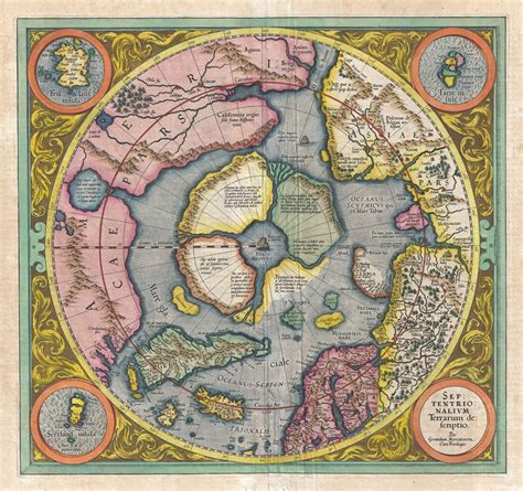 File1606 Mercator Hondius Map Of The Arctic First Map Of The North
