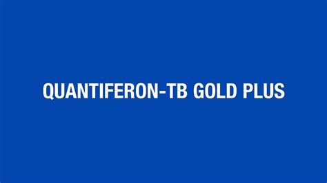 Quantiferon Tb Gold Plus Hot Topic Youtube