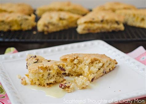 Scattered Thoughts Of A Crafty Mom Cranberry Orange Scones Secret