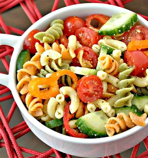 Tri Colored Pasta Salad