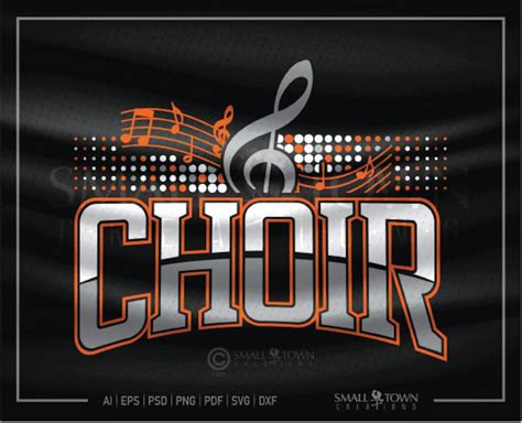 Choir Svg Choir Logo Choir Singer Singer Svg Singer Etsy