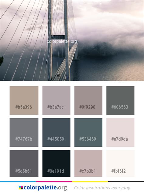 Fog Color Palette Ideas