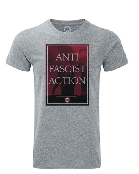 Anti Fascist Action T Shirt Unisex Dressed To Misbehave