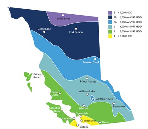 Bc Climate Zones Map