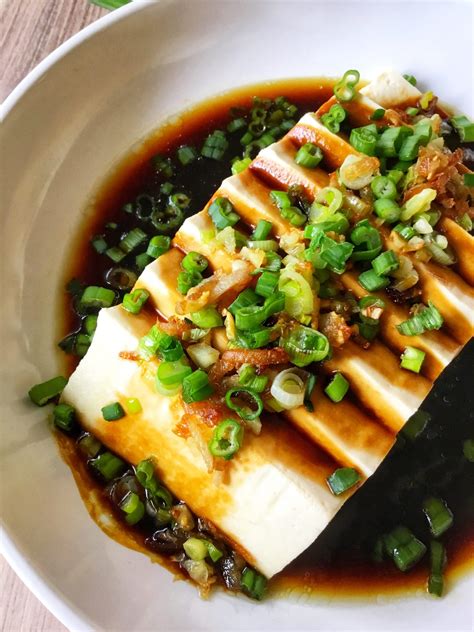 Steamed Tofu With Ginger Soy Sauce Pinoybites