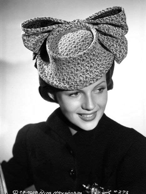 Rita Hayworth Historical Hats Funky Hats