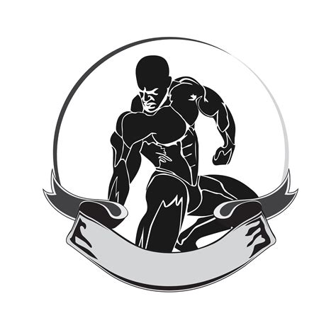 Bodybuilding Fitness Icon Bodybuilding Logo Bodybuilding Fitness Icon
