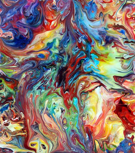 Abstract Fluid Painting 65 By Mark Chadwick On Deviantart