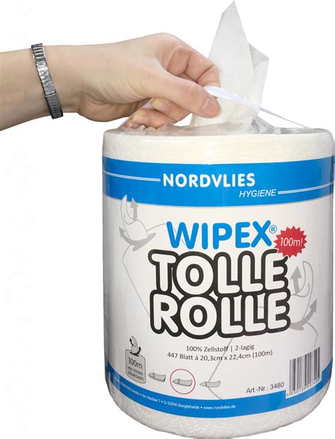 3480 wipex tolle rolle henkel nordvlies hygiene