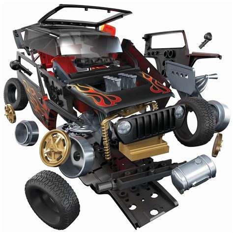 Airfix Quickbuild Jeep Quicksand Concept Car Push Fit Assembly Model Kit