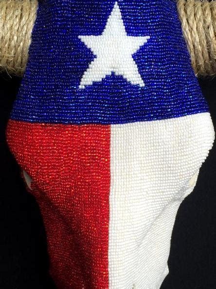 Texas Flag Cow Skull Michael Staley Designs