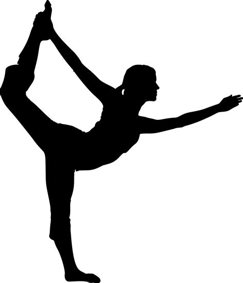 Yoga Pose Silhouette At Getdrawings Free Download