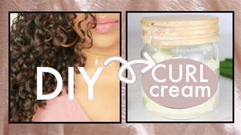 homemade curl cream healthy curly hair natural diy youtube