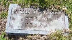 Harold Lee Beasley Find A Grave Reminne