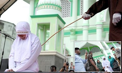 Indonesian Woman Becomes The Latest To Suffer Public Caning Under
