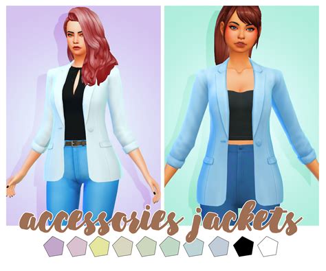 Crazycupcakefr Hello Everyone So Here Are Some Accessories Jackets