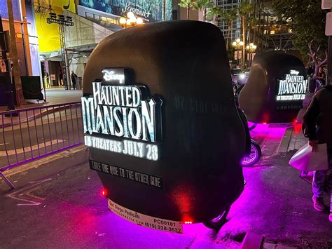 Haunted Mansion Doom Buggy Pedicabs Offer Free Rides To San Diego