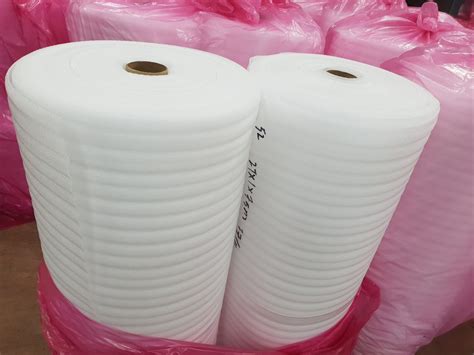 White EPE Foam Roll Packintl