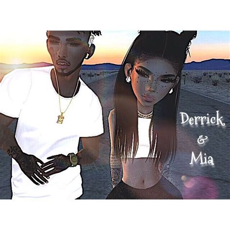Derrick And Mia Imvu Couple Goals Besties
